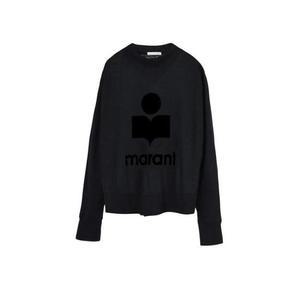 24FW 이자벨마랑 긴팔 티셔츠 TS0002FAA1N09E01BK Black