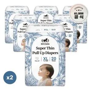 [비니베베] 슈퍼씬 기저귀 팬티형 XL 12팩