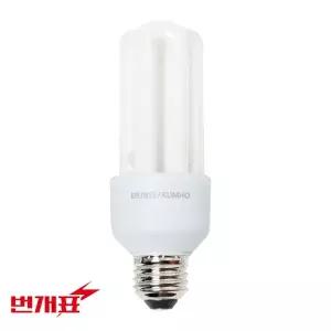 번개표 삼파장 컴팩트전구 13W 주광색 WCE4545