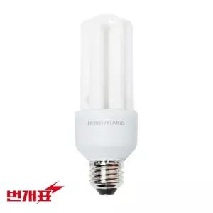 번개표 삼파장 컴팩트전구 11W 주광색 WCE4544