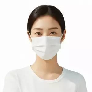 클린손케어 국산 KFAD 비말차단 일회용 덴탈마스크 (대형 백색) 100매