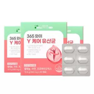 이너랩 [ ] 365 와이 Y 케어 유산균 30캡슐, 3개