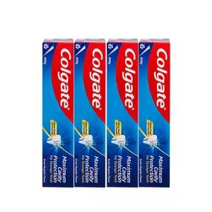 콜게이트 맥시멈 캐비티 프로텍션 그레이트 레귤러 플레이버 치약 200g x4개