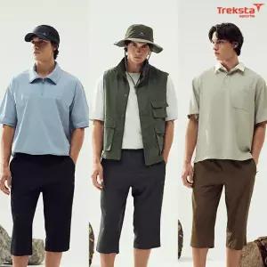 [트렉스타] 남성 프로테크 쿨아이스 냉감 7부팬츠 3종 택1
