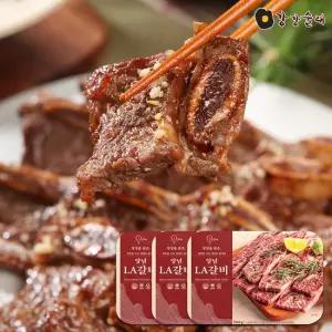 맛있는家 [강강술래] 양념LA갈비 500g x 3팩