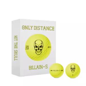 골프빌런 BILLAIN-S Yellow 노랑 2피스 골프공 빌런골프공