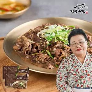 정성곳간 강순의 명인의 국내산 버섯파불고기 300g 3팩