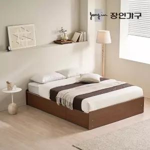 (무료배송) 페이즈 무헤드 평상형 서랍 수납 침대프레임 K 포켓폼 (높이 230,