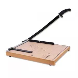 현대오피스 작두형 재단기 HC-A3 WOOD 655x405x70mm (1개입) 문서재단 종이재단 트리머