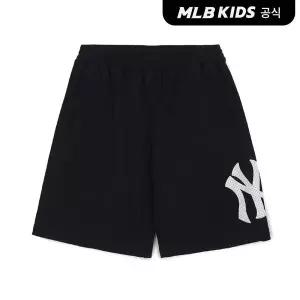[MLB키즈](공식)26SS 바시티 빅로고 반바지 NY (Black) 7ASPV0163-50BKS