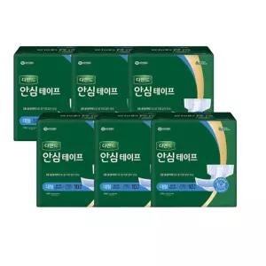 디펜드 안심테이프 대형 10매 x 6팩 (60매), 성인기저귀