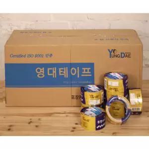 영대 투명 4절 테이프 12mmx25m 50개입고정테이프 다용도테이프 박스테이프 투