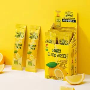 [돈시몬 공식] 유기농 레몬즙 100% 25g x 14포 레몬스틱 1박스