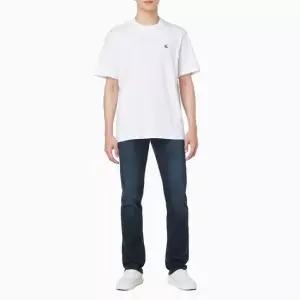 캘빈클라인 [CK][공식] 남성 이지핏 아카이브 로고 반팔 티셔츠 4RC275G YAF