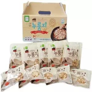 (60g 10입) 가마솥 간편 찹쌀 누룽지/누렁지/누릉지/학생/선물용/구수한/누룽지탕/식사대용/아이/간식