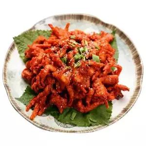 [내일도착]양념무뼈닭발 300g*2팩