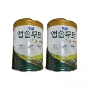 앱솔루트 유기농 궁 분유 1단계(0~6개월) 800g 2캔
