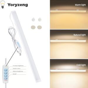 모니터라이트바 수납장 USB 콘센트 LED 조명 디밍이 침실 변경 자석 주방 스트립이있는
