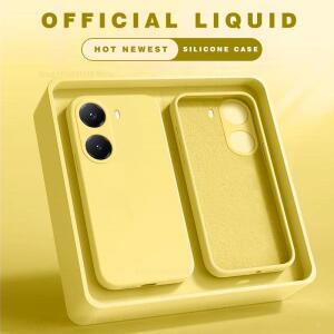 포코 X7 X8 프로 맥스 케이스 리퀴드 실리콘 충격 방지 폰 샤오미 X 7 X7Pro 포코X7 소프트 TPU 커버