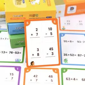 아트박스/딩동에듀 리틀빈 수학보드게임 기적의연산 덧셈뺄셈 속도