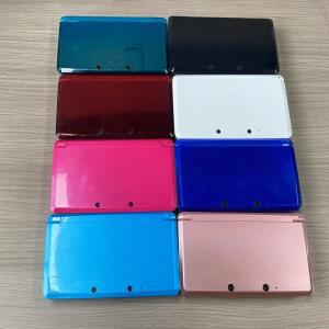 리퍼브 오리지널 3DS 게임 콘솔 Nintendo 3DS 휴대용 게임 콘솔용 3.5인치 터치 스크린 무료 게임