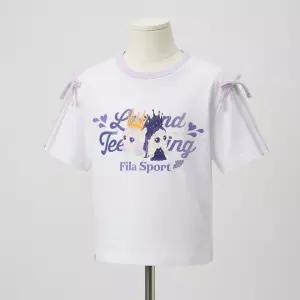 휠라 키즈 프린세스 캐치! 티니핑 소매트임 티셔츠 WHITE FK262RS07G013 100