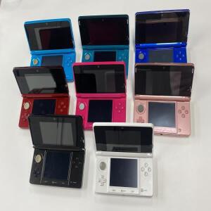 리퍼브 오리지널 3DS 게임 콘솔 Nintendo 휴대용 3.5인치 터치 스크린 무료