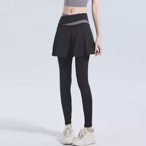 다용도 스포츠 여성 필라폴웨어 일체형 치마 레깅스 필라폴 웨어 발레 하의 언발라스폴 무용치마 상의