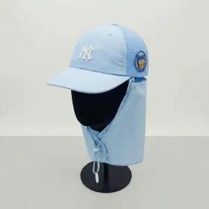 MLB 키즈 메가베어 프렌즈 넥플랩 메쉬 볼캡 뉴욕양키스 PTN.SKYBLUE 7ACPC0263 50SBP