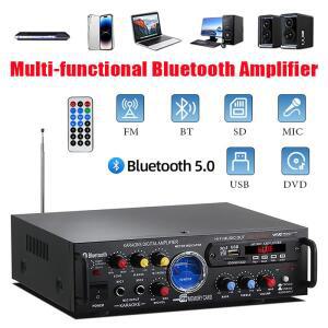 앰프 12V220V 다기능 블루투스 리모컨 포함 플러그인 트럭 자동차 하이파이 디지털
