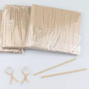 (15cm 1000개) 크라프트 포장용 와이어 끈/칼라/철사/끈/컬러/재료/다목적/대량/타이/기프트/부자재/머핀