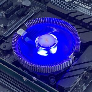 CPU 공랭식 쿨러 LED 냉각 팬 (인텔 LGA 1151 1700 1366 X79 X99 2011 AMD AM3 AM4 AM5 호환)
