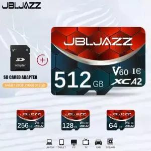 카드 512GB 클래스 10 메모리 고속 미니 SD 64GB 휴대폰/태블릿/카메라용 플래시 TF