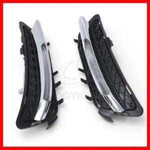 메르세데스 벤츠 W212 E250 E300 E350 2009 2010 2011 2012 LED 자동차 앞 범퍼 라이트 안개등 주간 주행등