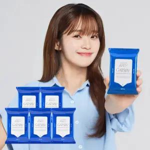[내일 도착] 갸스비 아이스 휴대용 데오바디 샤워티슈 아이스시트러스 10매 x 5팩