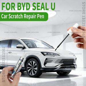 BYD 씰 U 차량 페인트 복원 펜 스크래치 액세서리 화이트 WA2 블루 레드 페일 소트 HAZ 블랙 BGA