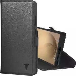 삼성 갤럭시 S26 울트라 5G 2026과 호환되는 TORO 가죽 케이스 - 킥스탠드 및 카드 슬롯이 있는 프리미엄