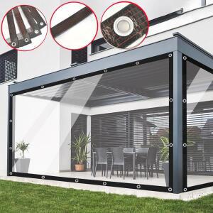 투명 방수 천, 방풍 기름천, 방우 플라스틱 식물 방한 필름 단열