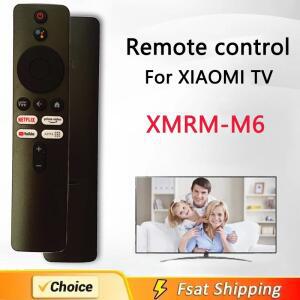 샤오미 미 2세대 박스용 XMRM-M6 음성 리모컨, TV S 4K 울트라 HD 스트리밍 미디어 플레이어에 적용 가능