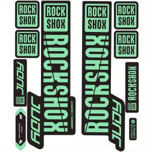 2팩 RockShox Judy 산악 자전거 포크 스티커 방수 장식