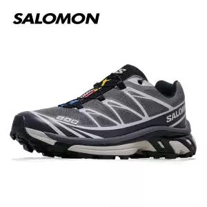 살로몬 XT-6 스니커즈 트레일화 블랙 아스팔트 캐슬락 L47989500