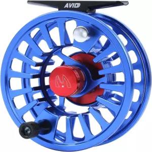 CNC 가공 알루미늄 바디가 장착된 Maxcatch AVID 플라이 낚시 릴 - 1/3 3/4 5/6 7/8 9/10 무게(블랙 그린