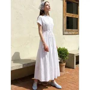[FOREVER21]펀칭 허리 스트링 버튼 롱 원피스 FTDBOP019 _P425928445