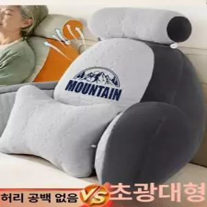 여름 아이스 실크 대형 쿨링 침대 헤드 쿠션 허리 목 보호 베개