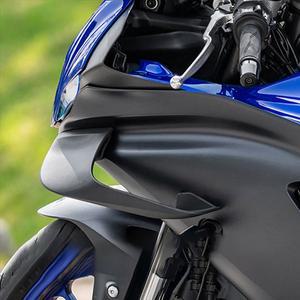 2개/쌍 오토바이 페어링 사이드 윙 고정 커버 블레이드 윈드브레이커 윙 야마하 YZF-R7 YZFR7 2021-2023