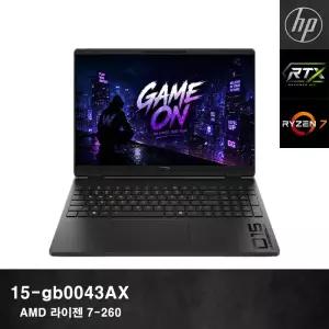 HP HyperX 오멘 15-gb0043AX WIN11PRO DDR5-32GB SSD1TB 라이젠7-260 RTX5060 (DC)