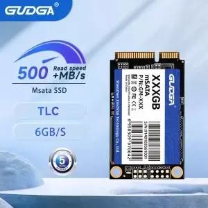 GUDGA mSATA SSD TB 내장형 솔리드 스테이트 SATA III 52GB 하드 드라이브 노트북용