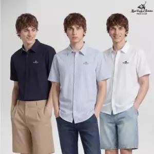 RCB POLO CLUB 26SS 남성 시어서커 셔츠 3종(R610M)