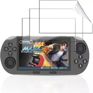 SF3000 45인치 휴대용 게임 콘솔용 YAJOJO 3팩 화면 보호기 투명 플렉스 필름 케이스 친화적 HD 선명도