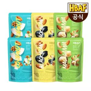 [GS단독구성] HBAF 먼투썬 하루견과 데일리견과 혼합 60봉 (코코넛/블랙빈/마카다미아)